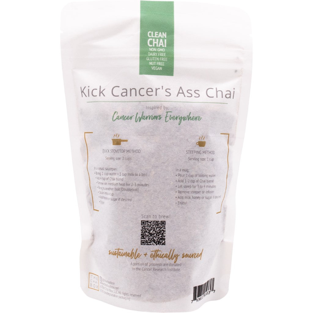 Kick Cancer's Ass Chai Gift Set by The Chai Box