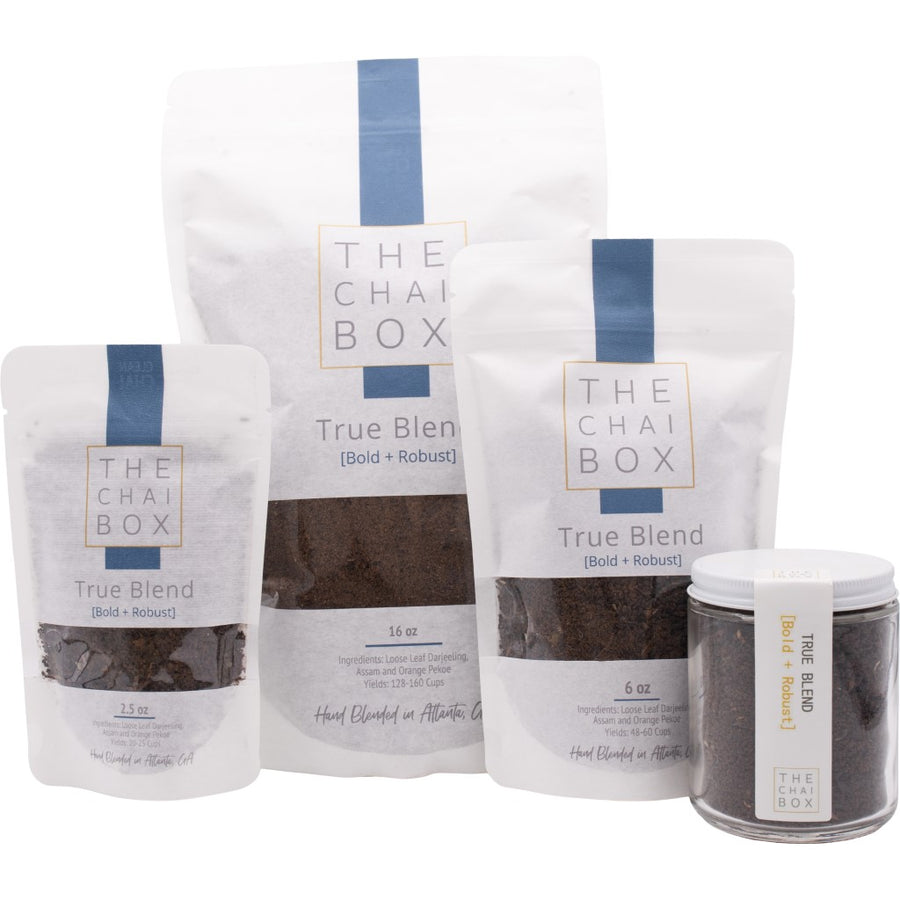 True Blend chai is available in a variety of sizes.Made with high-quality ingredients. Tea with Health benefits.