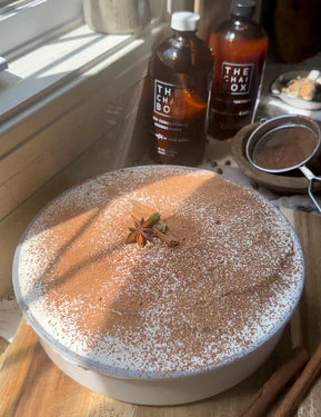 Chai Tres Leches using The Chai Box's Unsweetened Chai Concentrate - Recipe