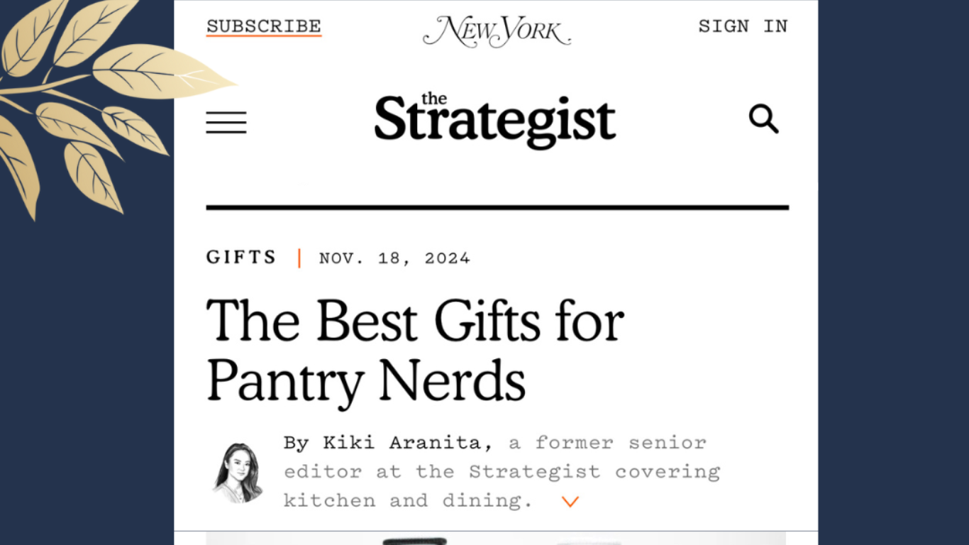 The Chai Box - best pantry gifts as seen in the strategist