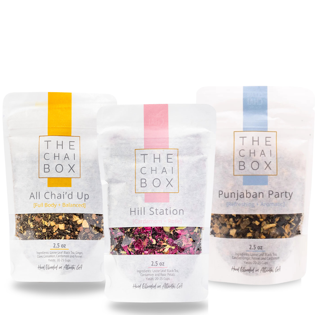 Top 3 Selling Loose-Leaf Chai Blends