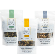 Bundle and save on 3 traditional Chai blends - inlcuding one decaf option