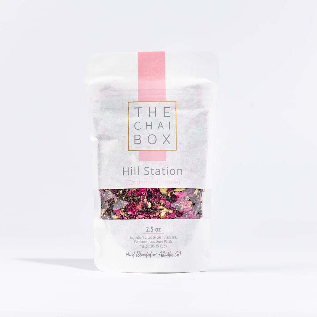 rose and cardamom black tea